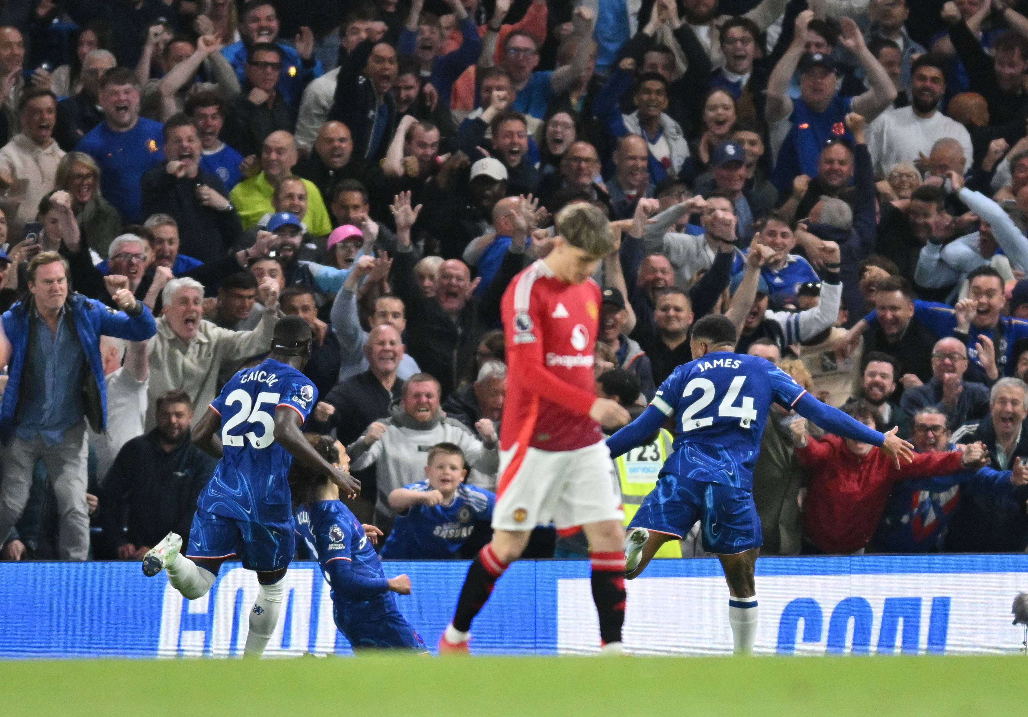 切尔西主场大战曼联，争分夺位全队备战